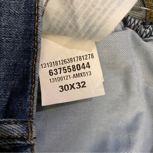 Abercrombie Fitch 30x32 NWT Rustin Athletic Skinny Mens Jeans Stretch Distressed - Picture 11 of 11